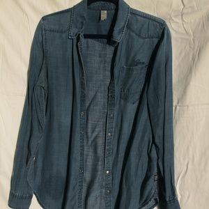 G-STAR Silky denim chambray
